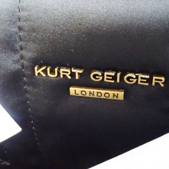 KURT GEIGER Recycled Union Jack Shopper Tote Bag in Black - Picture 7 of 8